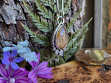 Pendentif quartz rutile