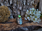 Bague mandala / peridot taille 53