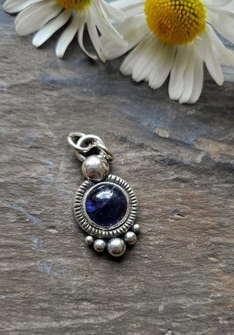 Pendentif iolite