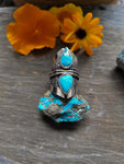 Bague turquoise taille 55