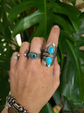 Bague turquoise taille 60