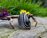 Bague labradorite taille 55