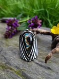 Bague labradorite taille 55