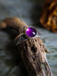 Bague amethyste taille 58