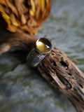 Bague citrine taille 54