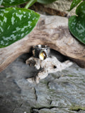 Bague citrine taille 56