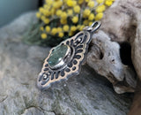 Pendentif aigue marine