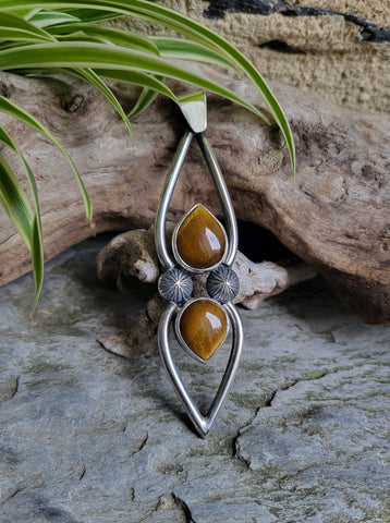 Pendentif oeil de tigre