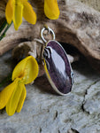Pendentif amethyste sage