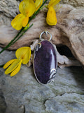 Pendentif amethyste sage