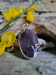 Pendentif amethyste sage