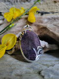 Pendentif amethyste sage