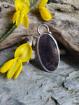 Pendentif amethyste sage