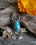 Pendentif turquoise hubei
