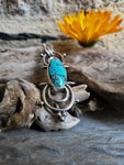 Pendentif turquoise hubei