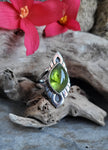 Bague peridot taille 56