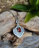 Pendentif grenat