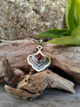 Pendentif grenat