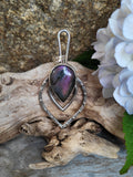 Pendentif labradorite