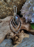 Pendentif labradorite