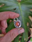 Pendentif tourmaline rose