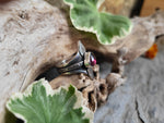Bague tourmaline rose taille 53