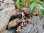 Bague tourmaline rose taille 60