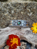 Bracelet tourmaline bleu/verte