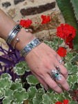 Bracelet tourmaline bleu/verte