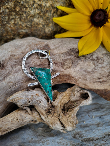 Pendentif turquoise hubei