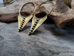 Boucles d'oreilles laiton