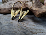 Boucles d'oreilles laiton
