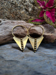 Boucles d'oreilles laiton