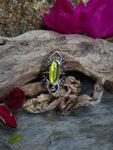 Bague peridot taille 58