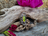 Bague peridot taille 58