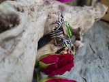 Bague peridot taille 58