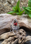 Bague grenat Taille 55