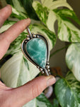 Pendentif hemimorphite