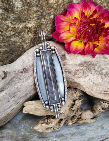Pendentif labradorite