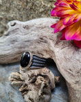 Bague hypersthene taille 58