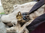 Bague quartz rutile taille 57