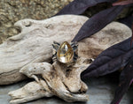 Bague quartz rutile taille 57