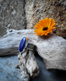 Bague lapis-lazuli taille 58