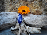 Bague lapis-lazuli taille 58