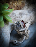 Bague grenat taille 60