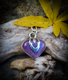 Pendentif jade lavande