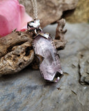 Pendentif kunzite / mandala