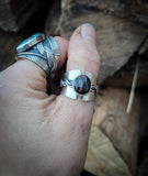 Bague nuumite taille 60