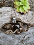 Pendentif quartz fumé