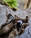 Pendentif quartz fumé